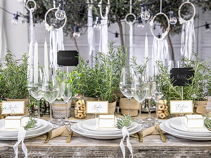 PD SUPORT NUMERE MASA, Place card holders Triangles, gold, 2.3 cm 10/SET PCH3-2-019 [4]