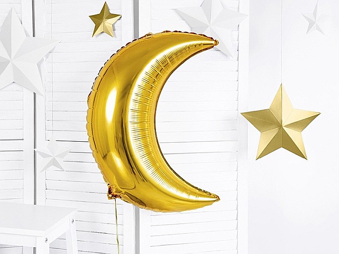 PD BALON FOLIE ALUMINIU Moon, 60cm, gold FB16M-019 [2]