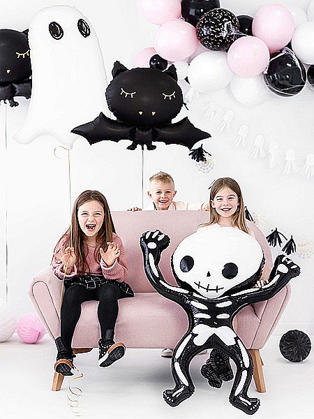 PD BALON FOLIE ALUMINIU Bat, 80x52cm, black with gold print FB38 [2]