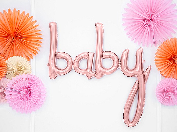 PD BALON FOLIE ALUMINIU Baby, rose gold, 73.5x75.5cm FB42M-019R [2]