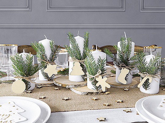 PD CONFETTI LEMN Stars, 2x2cm 50/set KONS3-100 [3]