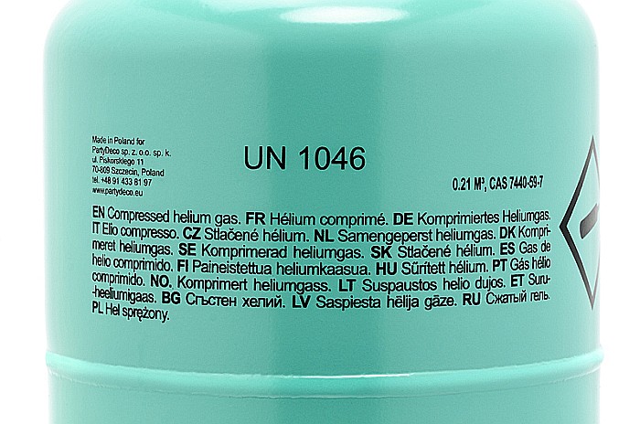 PD BUTELIE CU HELIU PENTRU 30 BALOANE CULOARE MENTA BZH1-30-103 [2]