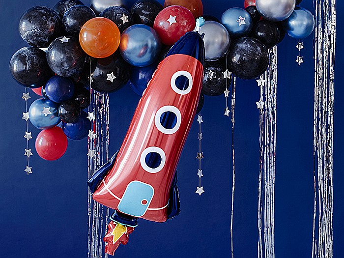 PD BALON FOLIE ALUMINIU Rocket, 44x115cm, mix FB61 [2]