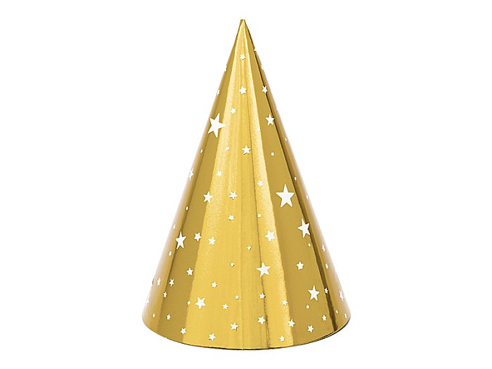 PD COIF, Stars, gold, 16cm 6/set CPP20 [1]