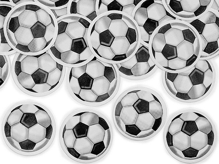 PD CONFETTI, Confetti cannon with footballs , mix, 40cm TUKPI40 [3]