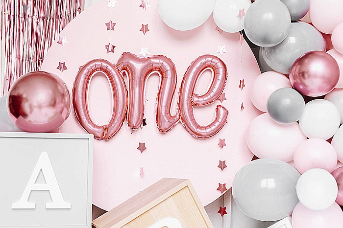 PD BALON FOLIE ALUMINIU One, rose gold, 66x37cm FB75S-019R [3]