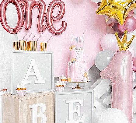 PD BALON FOLIE ALUMINIU One, rose gold, 66x37cm FB75S-019R [4]