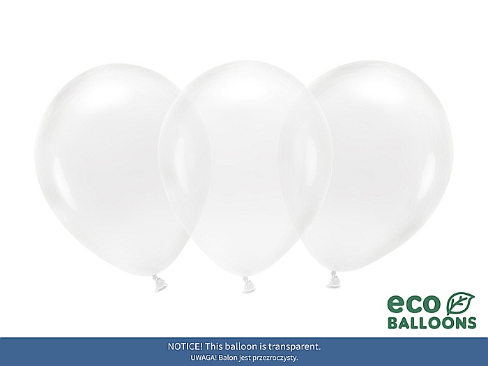 PD BALOANE Eco Balloons 26cm,  crystal clear 100/SET ECO26C-099 [2]