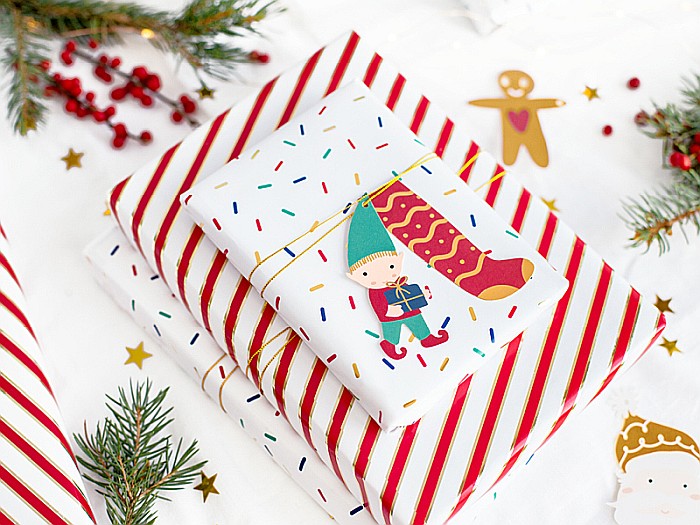 PD ETICHETE CADOU, Gift tags Santa, mix 12/SET ZDZ18 [3]