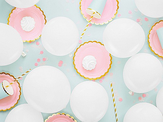 PD BALOANE Eco Balloons 26cm, pastel white 10/SET ECO26P-008-10 [2]