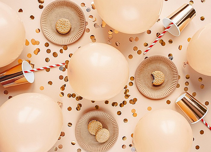 PD BALOANE Eco Balloons 26cm, pastel peach 10/SET ECO26P-075-10 [2]