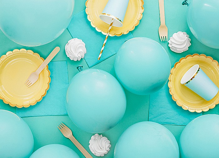 PD BALOANE Eco Balloons 26cm, pastel dark mint 10/SET ECO26P-103C-10 [2]