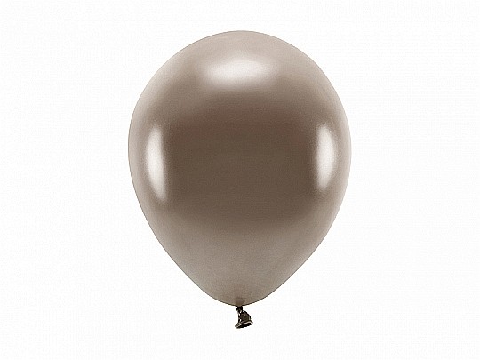 PD BALOANE Eco Balloons 26cm, metallic brown 10/SET ECO26M-032-10 [1]