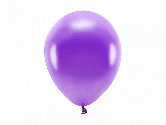 PD BALOANE Eco Balloons 26cm, metallic violet 10/SET ECO26M-014-10 [1]