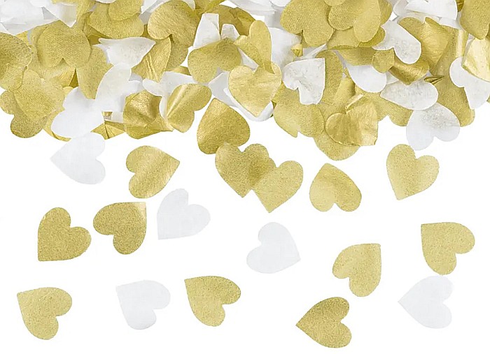 PD CONFETTI Hand throw confetti with hearts, mix, 35cm TUR35-1-008-019 [1]