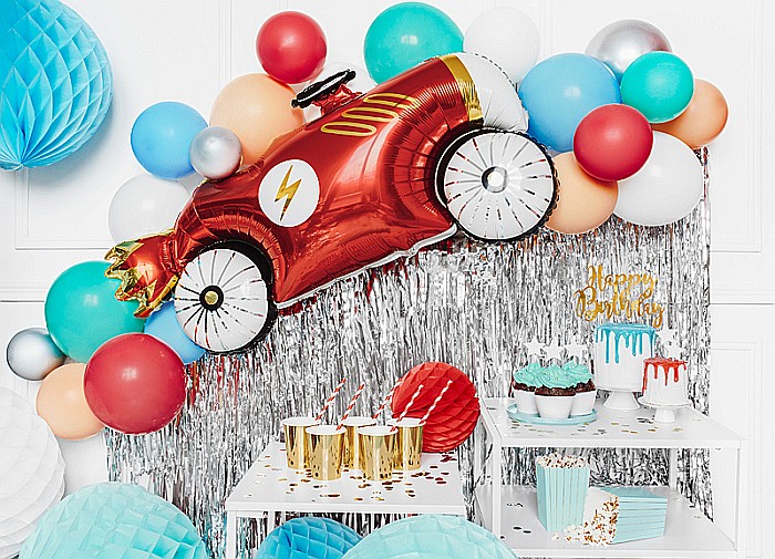 PD BALON FOLIE ALUMINIU Car, mix of colours, 93x48cm FB90 [2]