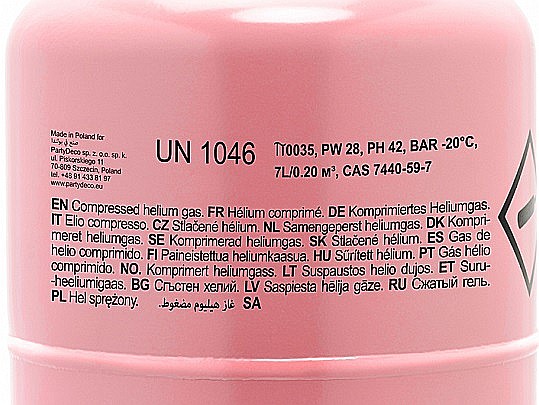 PD BUTELIE CU HELIU PENTRU 30 BALOANE CULOARE ROZ BZH1-30-081 [2]