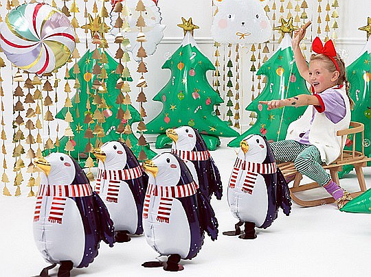 PD GHIRLANDA Christmas trees, gold, 100 x 245cm GNT3-019 [5]