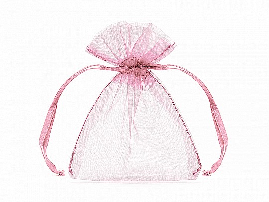 PD SAC ORGANZA, Organza pouches pink, 10cm 10/SET WRG5-081-10 [1]