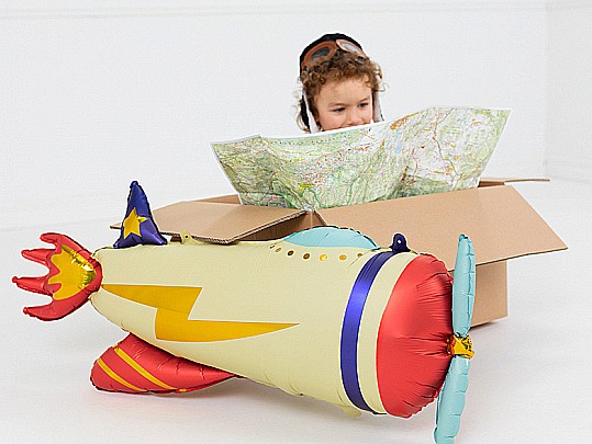 PD BALON FOLIE ALUMINIU Plane, 91x39cm, mix FB108 [3]