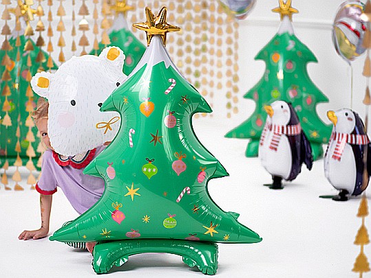 PD BALON FOLIE ALUMINIU Christmas tree, mix, 78x94cm FB114 [3]