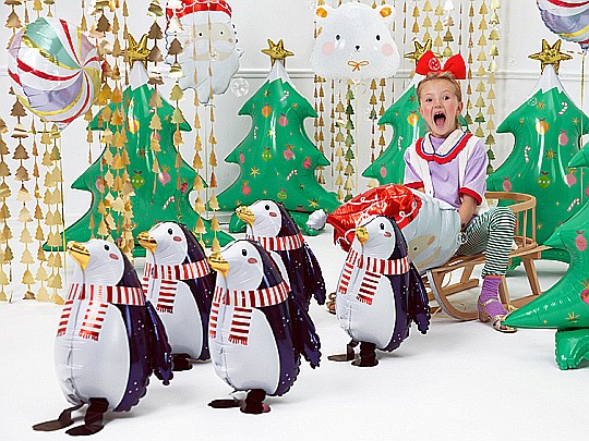 PD BALON FOLIE ALUMINIU Christmas tree, mix, 78x94cm FB114 [6]