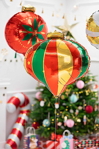 PD BALON FOLIE ALUMINIU  Christmas Bauble, mix, 51x49cm FB116 [2]