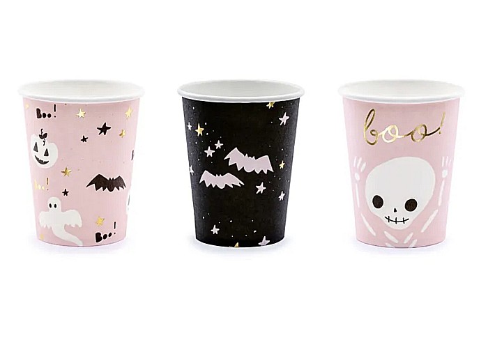 PD PAHARE CARTON Boo!, mix, 220ml 6/SET KPP61-EU3 [3]