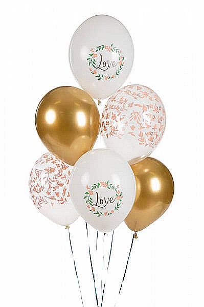 PD BALOANE Balloons 30cm, Love, mix, 6/SET SB14P-321-000-6 [2]