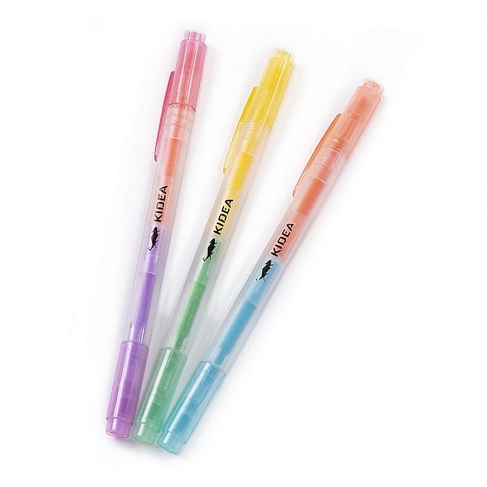 DE MARKER EVIDENTIATOR 2 CAPETE 6 CULORI PASTEL KIDEA ZPD6KKA [2]