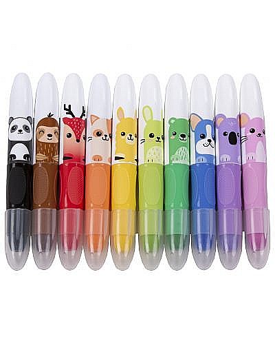 DE CREIOANE COLORATE CU GEL 10/SET KIDEA KZ10KKA [2]