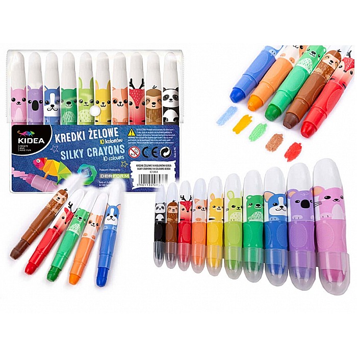 DE CREIOANE COLORATE CU GEL 10/SET KIDEA KZ10KKA [5]