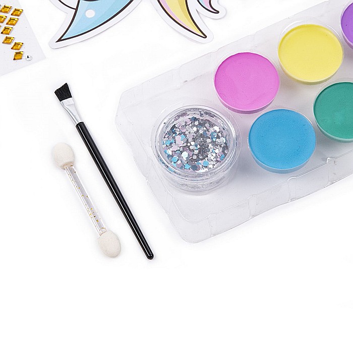 DE SET PICTURA PE FATA 10 PIESE 6 CULORI UNICORN KIDEA FDTZUKA [2]