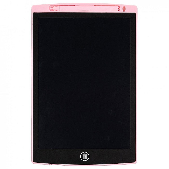 DE TABLETA LCD 10 inch PENTRU SCRIS SI DESENAT 26.8*17.5CM ROZ KIDEA TR10CKA [4]