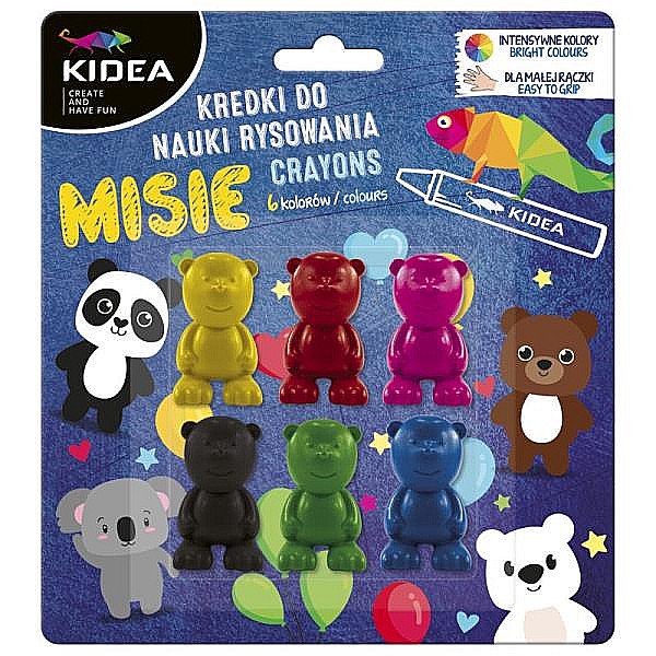 DE CREIOANE COLORATE CERATE FORMA URSULETI 6/SET KIDEA KMNR6KKA [1]