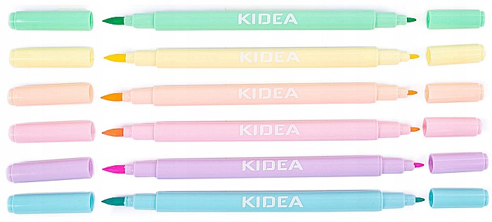 DE CARIOCA TIP PENSULA 2 CAPETE CULORI PASTEL 6/SET KIDEA FDPBB6KA [2]