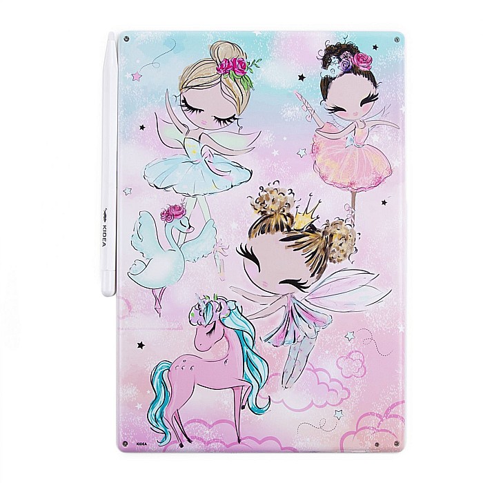 DE TABLETA LCD 10 inch PENTRU SCRIS SI DESENAT 26.5*17.5CM BALERINA KIDEA TR10A1KA [4]