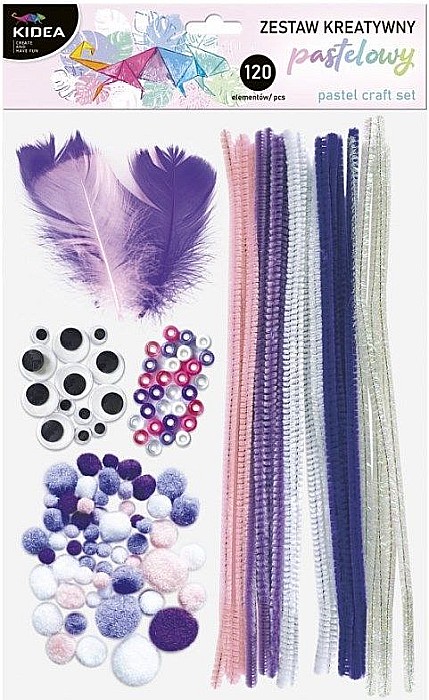 DE SET CREATIV KIDEA PASTEL 120 PIESE PZK120KA [1]