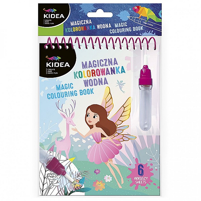 DE CARTE DE COLORAT CU MARKER MAGIC PENTRU DESEN IN APA MAGIE KIDEA MWKWHKA [1]