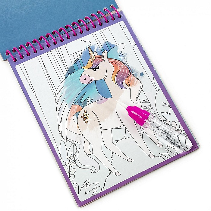 DE CARTE DE COLORAT CU MARKER MAGIC PENTRU DESEN IN APA MAGIE KIDEA MWKWHKA [2]