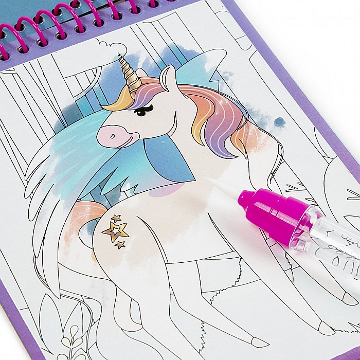 DE CARTE DE COLORAT CU MARKER MAGIC PENTRU DESEN IN APA MAGIE KIDEA MWKWHKA [3]