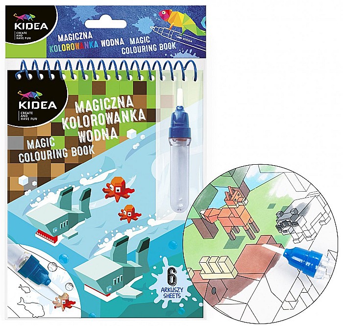 DE CARTE DE COLORAT CU MARKER MAGIC PENTRU DESEN IN APA GAME MWKWJKA [4]
