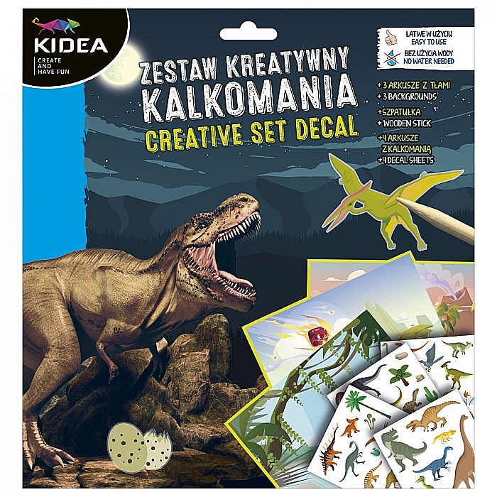 DE STICKERE TRANSFERABILE DINOZAURI KIDEA ZKRKAKA [1]