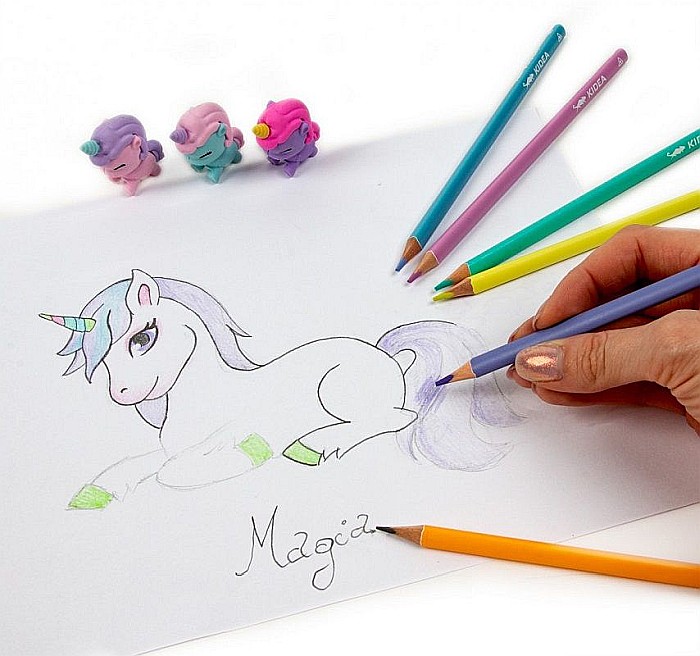 DE SET SCOALA 9 PIESE KIDEA UNICORN ZOGUKA [3]