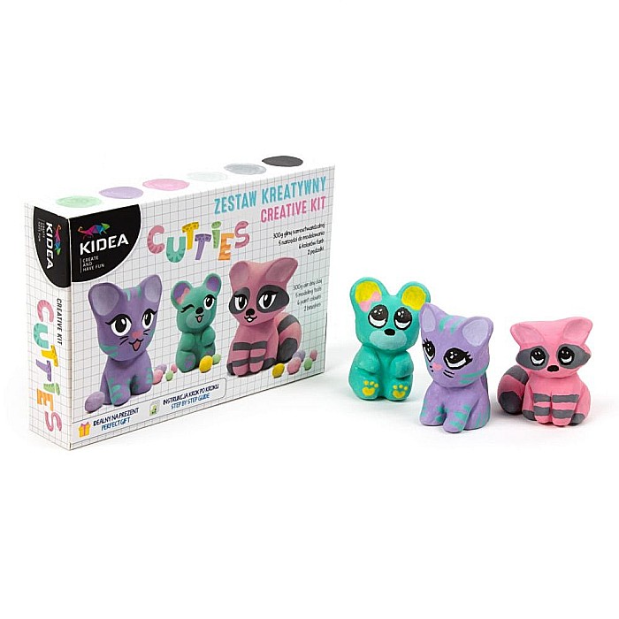 DE SET CREATIV ANIMALE DE PLUS DIN ARGILA KIDEA GSZMKA [2]