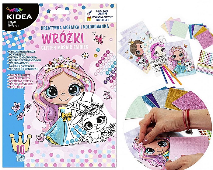 DE CARTE DE COLORAT CU STICKERE SI DIAMANTE ZANE KIDEA MOKWKA [5]