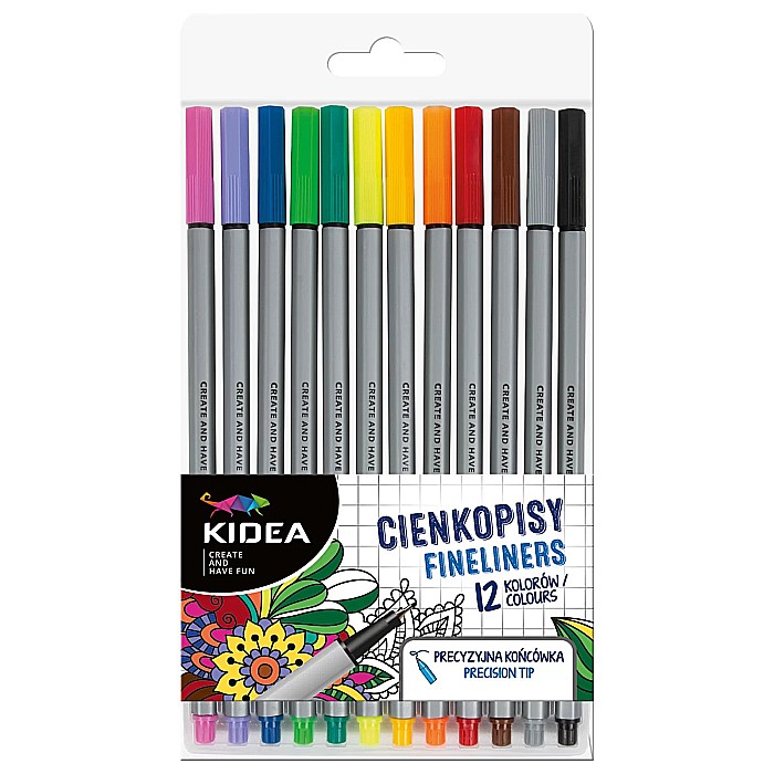 DE FINELINER KIDEA 12/SET CULORI ASORTATE CI12KKA [1]