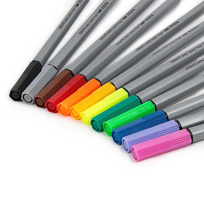 DE FINELINER KIDEA 12/SET CULORI ASORTATE CI12KKA [2]