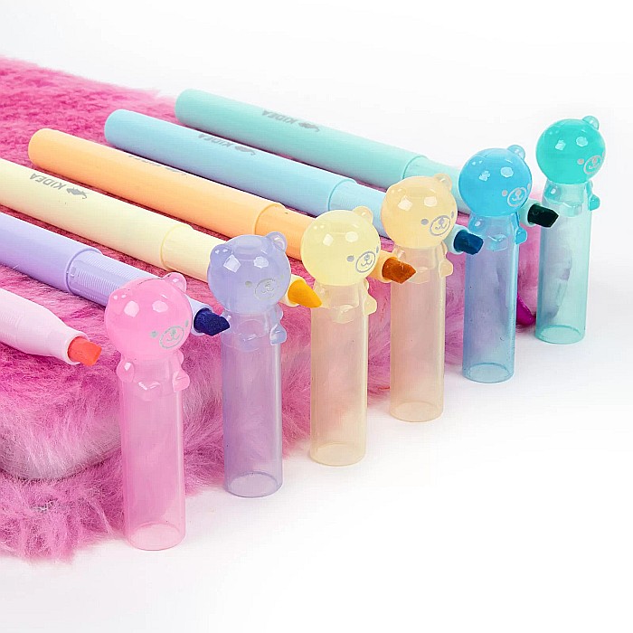 DE MARKER 6/SET CULORI PASTEL URSULETI KIDEA FKM6KKA [3]