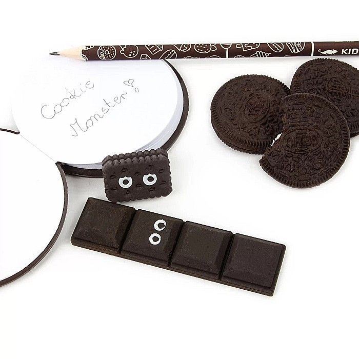 DE SET SCOALA 4 PIESE, PARFUMAT VANILIE-CIOCOLATA KIDEA PPACKA [4]